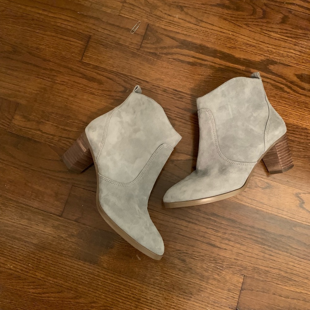 Jcrew suede booties